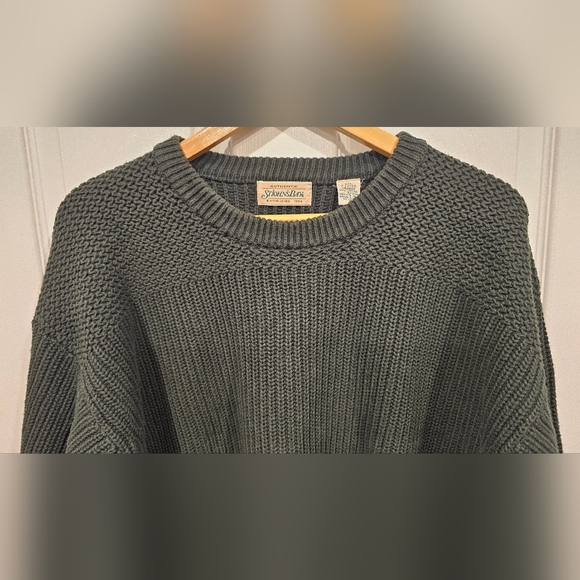Vintage Aunthentic St. John's Bay Est. 1984 Men's Green Crewneck Sweater--XXL - Picture 2 of 8